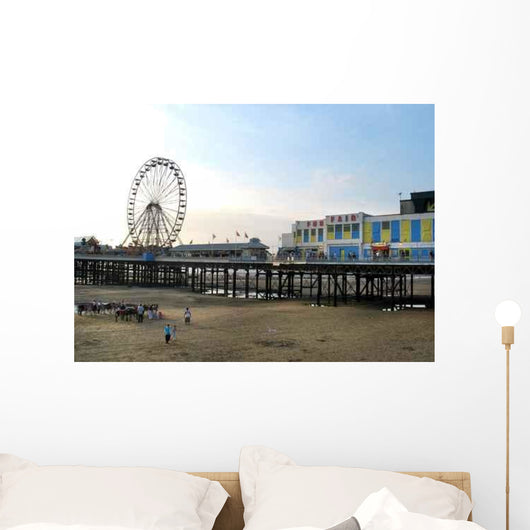 Blackpool Pier Wall Decal