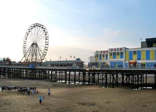 Blackpool Pier Wall Decal