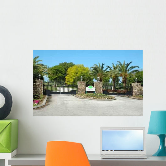 Entrance Gates Wall Decal