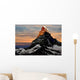 Sunrise Matterhorn Wall Decal