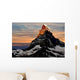 Sunrise Matterhorn Wall Decal