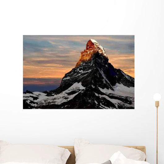 Sunrise Matterhorn Wall Decal