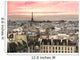Paris Aussicht Eiffelturm Wall Mural