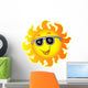 Happy Sun with Sunglasses