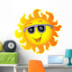 Happy Sun with Sunglasses