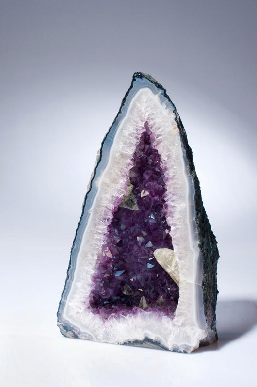Beautiful Amethyst Geode White