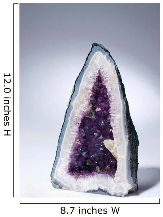 Beautiful Amethyst Geode White