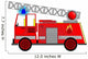 Fire Engine Wall Decal