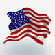 Flag Usa Wall Mural