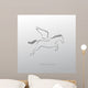 company logo, pegase Wall Mural