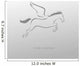 company logo, pegase Wall Mural