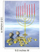 Hanukkah Celebration Wall Mural