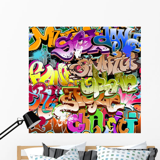 Graffiti Urban Art Wall Mural