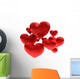Sweet Beautiful Hearts Wall Decal