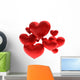 Sweet Beautiful Hearts Wall Decal