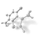 3D Render of Molecule Wall Decal