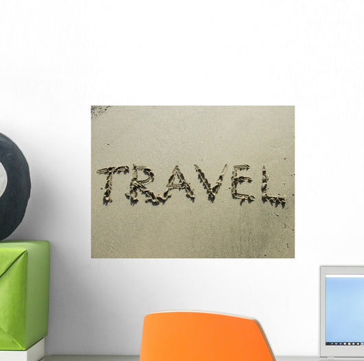 Travel Word Wall Mural