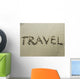 Travel Word Wall Mural