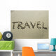 Travel Word Wall Mural