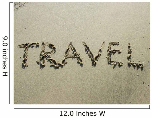 Travel Word Wall Mural
