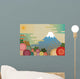 Mt Fuji and Flowers