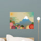 Mt Fuji and Flowers