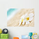 Temple flower on the beach Wall Mural
