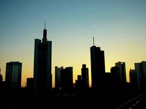 Downtown Skyline Wall Decal