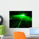 Dj and Laser Wall Mural