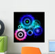 Glowing Techno Gears Blue