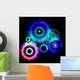 Glowing Techno Gears Blue