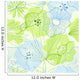 Whimsical Floral Wall Decal
