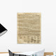 Declaration of Independence Wall Mural