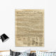 Declaration of Independence Wall Mural