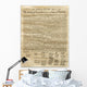 Declaration of Independence Wall Mural