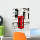 Traditional English Call Box Wall Mural