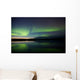 Aurora Borealis Over a Lake Wall Mural