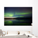 Aurora Borealis Over a Lake Wall Mural