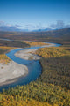 River through Valley