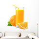 Orange juice Wall Decal