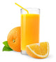 Orange juice Wall Decal