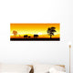 Stock vector of African wildlife Wall Mural