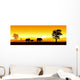 Stock vector of African wildlife Wall Mural