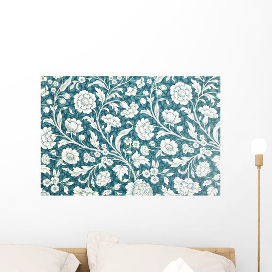 Floral Vintage Texture Wall Decal