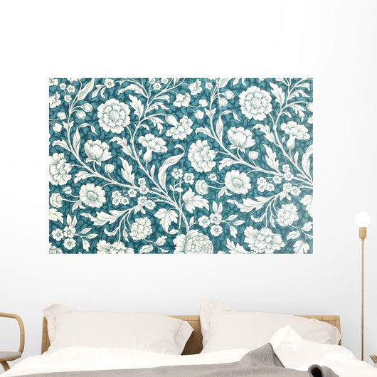 Floral Vintage Texture Wall Decal