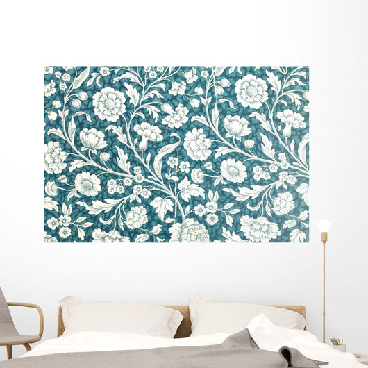 Floral Vintage Texture Wall Decal