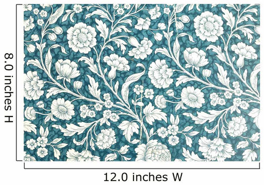 Floral Vintage Texture Wall Decal