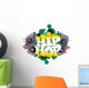 Hip Hop Graffiti Design Wall Decal