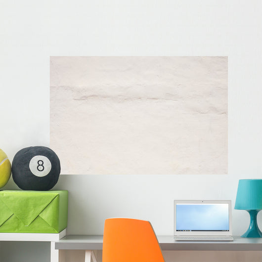 White Wall Wall Mural