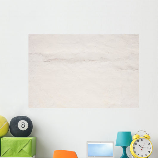 White Wall Wall Mural